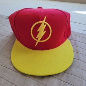 The Flash 6 Flags New England Adjustable Snapback Hat NWOT